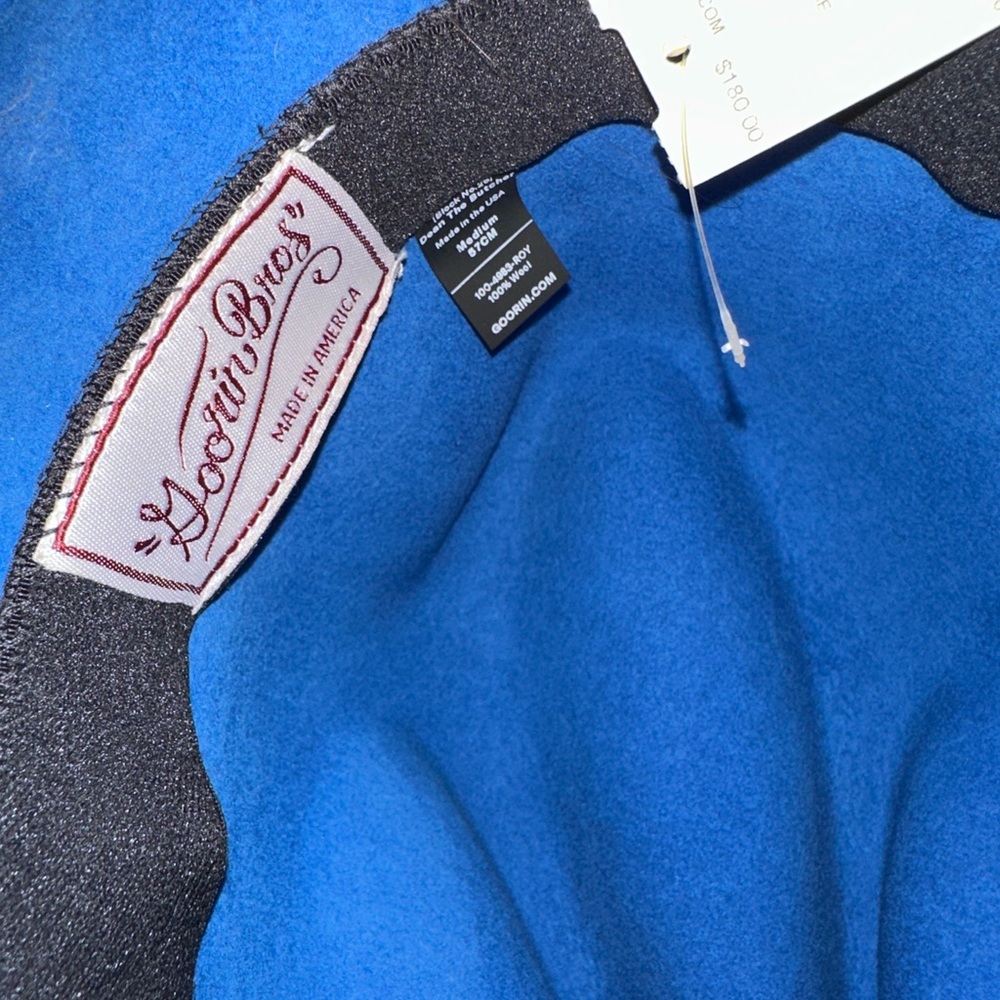 Goorin Bros Royal Blue Fedora “Dean the Butcher”Hat - Picture 7 of 10